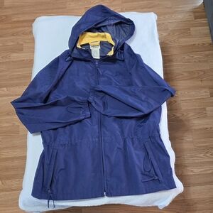 Men's Navy Windbreaker Jacket